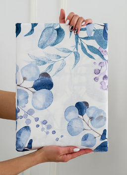 Эвкалипт - скатерть под лён 120х150 см - Гобеленглавснаб фото 5