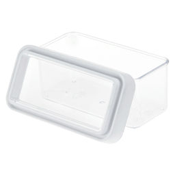 Контейнер для специй пластмассовый Степ 120мл, 10х5х5см, белый (Россия) - Домашняя мода фото 3