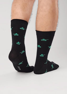 (CLE) К6575Л носки муж. 23Ф (ЧЗ)