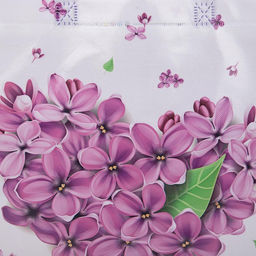 Цена за 2 шт. Сумка хозяйственная без застёжки, цвет фиолетовый