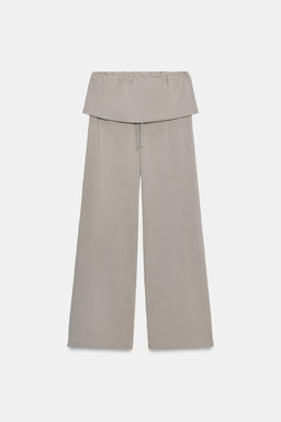 PANTAL?N HEAVY COTTON FAJIN / Gris azul - Zara фото 8