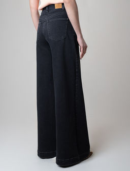 Джинсы Vilatte из эластичного денима чёрный  фото 3