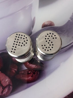 Солонка нерж 4*7,5см Y3-1228 I.K/ (320673) /DANIKS/  фото 3