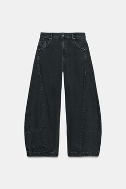 ZW COLLECTION LOW-RISE BALLOON JEANS - Zara фото 7