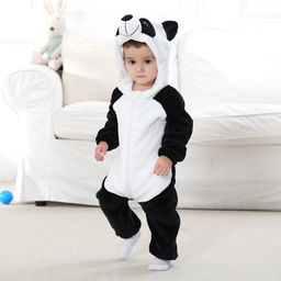 Кигуруми комбинезон детский на молнии - Панда - Storyland фото 5