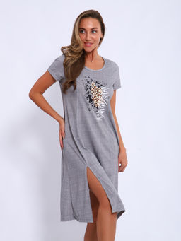М423 Платье Сафари (светло-серый) - Иванушка-трикотаж фото 7
