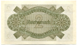 2 рейхсмарки 1940 года Германия (Для оккупированных территорий)