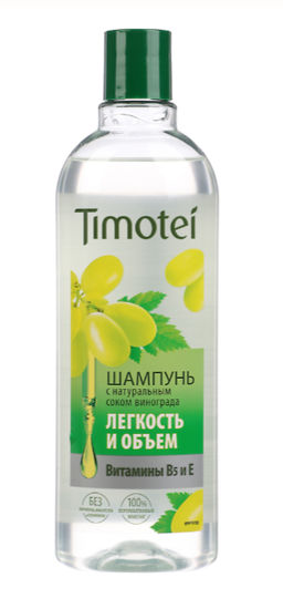 ТИМОТЕЙ шампунь 400мл Легкость и объем