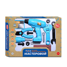 Набор инструментов "Мастеровой" в коробке