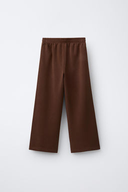 TROUSERS WITH MODAL AND CONTRASTING PIPING - Zara фото 2