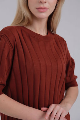 10799 Топ вязаный терракотовый - Martichelli фото 3