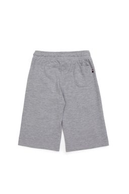 Шорты вязаные U. S. Polo Assn для мальчика серые меланжевые из хлопка - U.s. polo assn фото 3
