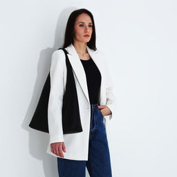 Сумка-шопер на молнии, цвет чёрный - Simaland фото 6