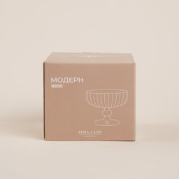 Креманка SL Home «Модерн», 300 мл, 12×10 см, стекло, прозрачная