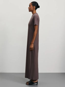 Платье-футболка длины макси / Zarina  фото 3