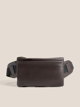 Мужская поясная сумка CALZETTI ADAM L Артикул 2435957, темно-коричневый  фото 8