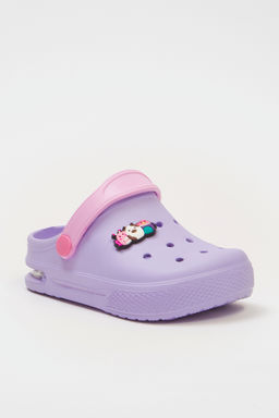 Trendyolmilla Shoes Lila Is?kl? Hafif Taban Figurlu Sandalet Terlik TAKSS25TE00049  фото 3