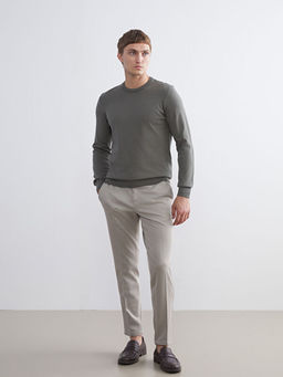 Bisiklet Yaka Basic Erkek Triko Kazak