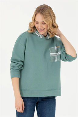 Женский мятный свитшот - U.s. polo assn фото 10