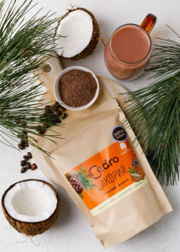 Кедровый напиток с цикорием и кокосовым молоком, 250 г - Сибирский кедр фото 2