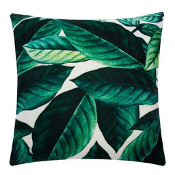 Наволочка декоративная Этель Тропики Листва 40х40 см, велюр  фото 7