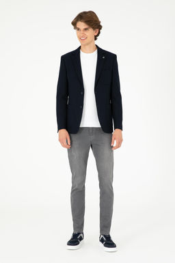 Мужская темно-синяя куртка - U.s. polo assn фото 4