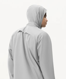 Куртка ветрозащитная JOGEL PREMIER PerFormPROOF FZ Rain Jacket, серый  фото 9