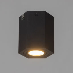Светильник «Арти» GU10 черный 10×10×11.5 см