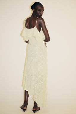 STUDDED LACE DRESS - Zara фото 15
