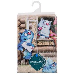 ФАРТУК СИНИЕ КОТЫ. ЛЮБОВЬ МОЯ, 100 - Lefard фото 2