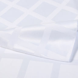 Скатерть «Этель» Geometry, 150×250±3 см, 192 г/м², хлопок с ВГМО, белая