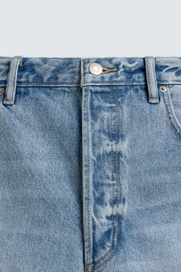 JEANS RELAXED BARREL FIT PINZAS / Azul claro - Zara фото 10