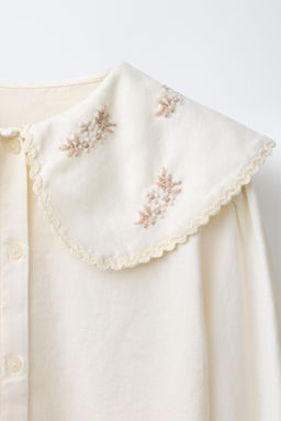6-14 YEARS/ EMBROIDERED FLOWER PYJAMAS - Zara фото 16