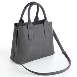 Сумка женская тоут TEXTURA на молнии, 32×12×24 см, серая