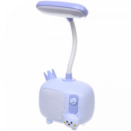 Цена за 2 шт. Настольная лампа "Sweet - TV time" LED, USB 0.6-4.2W 5V, Голубой