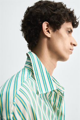 PLUTO PATCH STRIPED SHIRT HARRY LAMBERT FOR ZARA X DISNEY  фото 6
