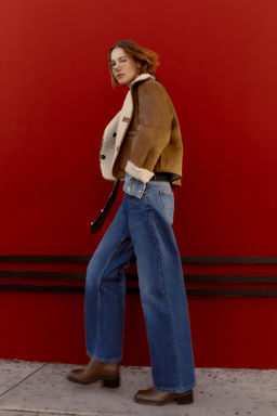 REVERSIBLE DOUBLE-FACED JACKET - Zara фото 23