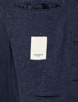 Lacivert Slim Fit Ka_mir Kar___ml_ Ceket