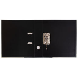 Expert Complete Регистратор PVC, 2-х стороннее покрытие, мет.уг. 75 мм 50 шт. Premier A4 арочный механ. (разб.) лён черный ЕС100162001