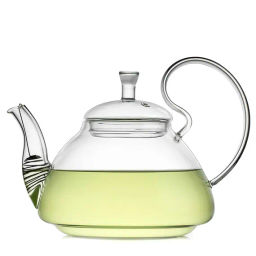 Чайник Ландыш, стекло 650 мл  - Fujian Province Guang Fu Tea фото 2