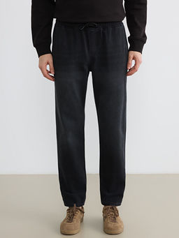 Beli Lastikli Erkek Jean Pantolon