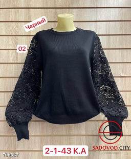 Кофта женская с объемными рукавом - Bruno фото 3