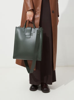 Женская сумка с ручками DIVAS BAG BEATRICE Артикул 3896286, серо-зеленый  фото 3