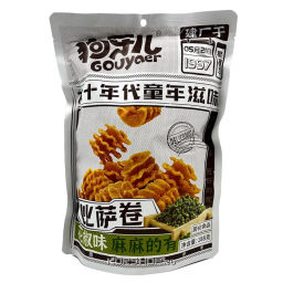Снэки чипсы рисово - пшеничные пицца ролл со вкусом перца Гоуяер/ Gouyaer, Китай, 188 г Акция