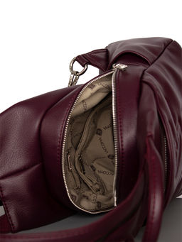 LACCOMA рюкзак Адель-24-L815-ежевичный эко кожа хлопок  фото 4