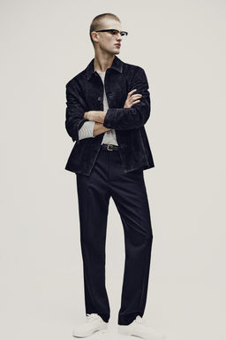 SUEDE LEATHER OVERSHIRT - Zara фото 17