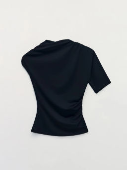 Топ с декоративным узлом / Zarina  фото 8