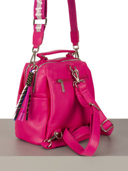 LACCOMA рюкзак Лилу-Л815-фуксия эко кожа хлопок фото 4