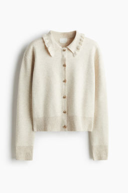 C?rdigan con cuello camisero