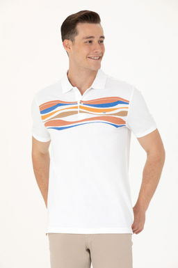 Мужская оранжевая футболка - U.s. polo assn фото 17